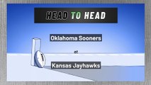 Oklahoma Sooners at Kansas Jayhawks: Over/Under