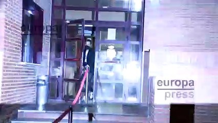 Antonio David Flores sale de la comisaría de policía sin hablar sobre la denuncia que habría puesto