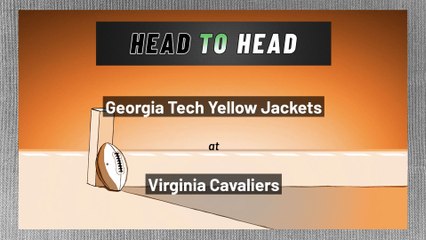 Georgia Tech Yellow Jackets at Virginia Cavaliers: Spread