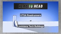 UTSA Roadrunners at Louisiana Tech Bulldogs: Over/Under