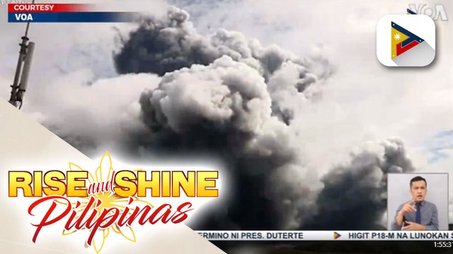 Mt. Aso, nagsimula nang sumabog sa Japan; alert level 3, itinaas sa lugar