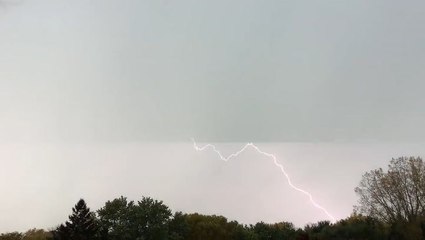 Thunder and lightning over Minnesota