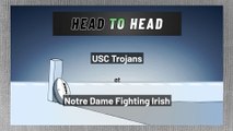 USC Trojans at Notre Dame Fighting Irish: Spread