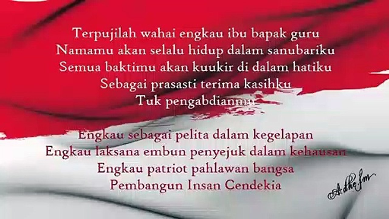 Instrumen Hymne Guru