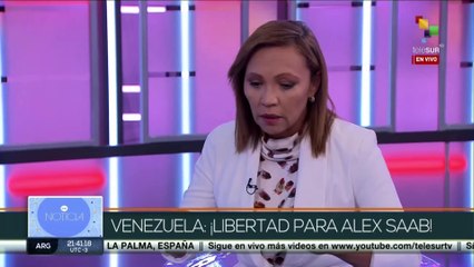 Camilla Fabri Saab: Todo con Alex Saab ha sido ilegal desde su detención