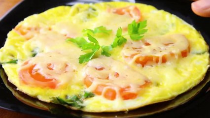 Low carb Keto  cheddar cheese with omlette recipe
