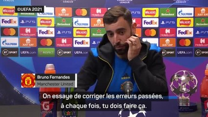 Groupe F - Bruno Fernandes : "Ne pas refaire les mêmes erreurs contre Liverpool"