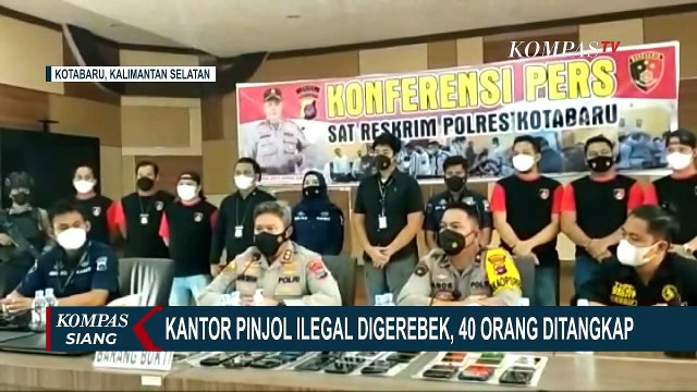 Meresahkan Masyarakat, Polisi Kembali Gerebek Pinjol Ilegal di Kotabaru