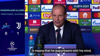'Football is stange' - Allegri on Kulusevski's late winner