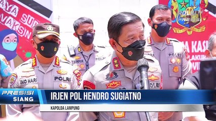 Kapolda Lampung Targetkan November Lampung Herd Imunity