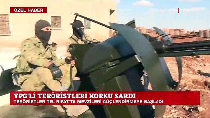 YPG'li teröristleri Türkiye korkusu sardı