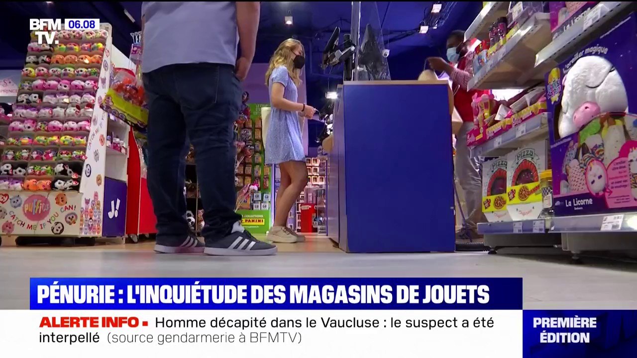 L'inquiétude d'une pénurie de jouets pour Noël