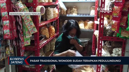Pasar Tradisional Wonodri Sudah Terapkan PeduliLindungi