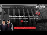 LIVE STREAMING - SIDANG KEDUA SENGKETA PERSELISIHAN HASIL PEMILU 2019, SIDANG MK