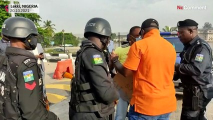 شاهد: مسيرات في نيجيريا في الذكرى الأولى لقمع الشرطة متظاهرين سلميين