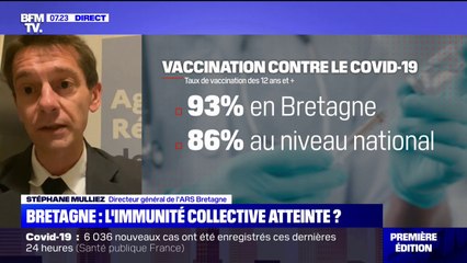 Covid-19: le directeur général de l'ARS Bretagne salue "un bel élan de vaccination" dans la région