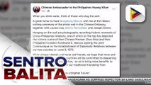 Presidential aspirant Bongbong Marcos, nakipagpulong kay Chinese Amb. to the Philippines Huang Xilian