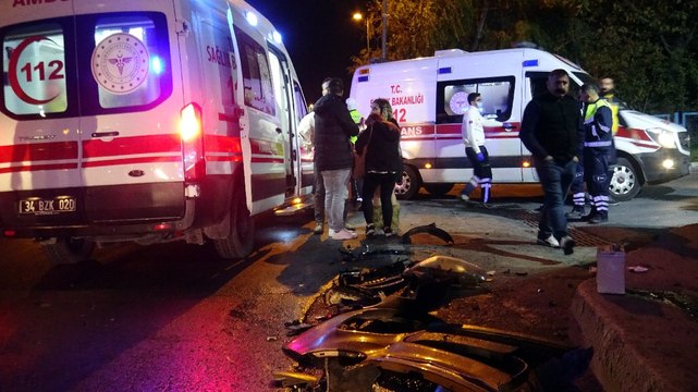 Avcılar D-100 karayolu'nda kaza