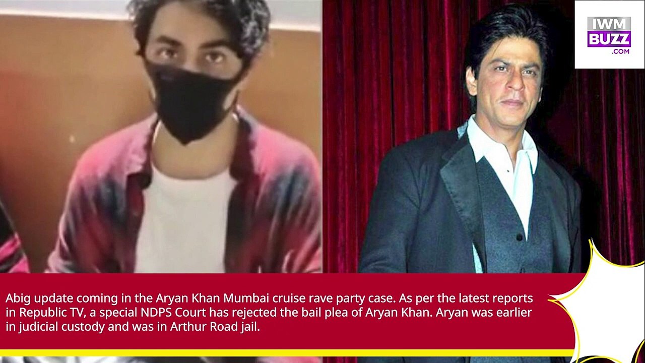 Shah Rukh Khan’s son Aryan Khan’s bail plea rejected by special NDPS court, legal team to move High