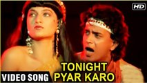 Tonight Pyar Karo - Video Song Diwaala Mithun Chakraborty And Meenakshi Old Hindi Retro Songs