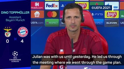 Toppmoller 'didn't act like the boss' in Nagelsmann's absence