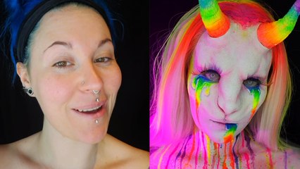 'Canadian makeup artist becomes the 'Rainbow Devil' to celebrate Pride month '