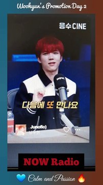 Nam Woohyun NOW Radio Comeback Promotion