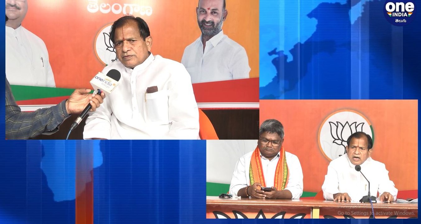 ఓటమి భయంతో మంత్రి కేటీఆర్ నియంత్రణ కోల్పోయారన్న చింతల