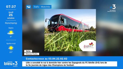 21/10/2021 - Le 6/9 de France Bleu Belfort Montbéliard en vidéo