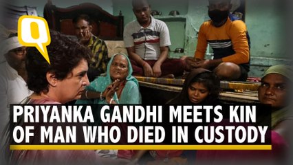 'Arun Faced Unbelievable Torture' : Priyanka Gandhi Meets Kin of Agra Man Who Died in Custody