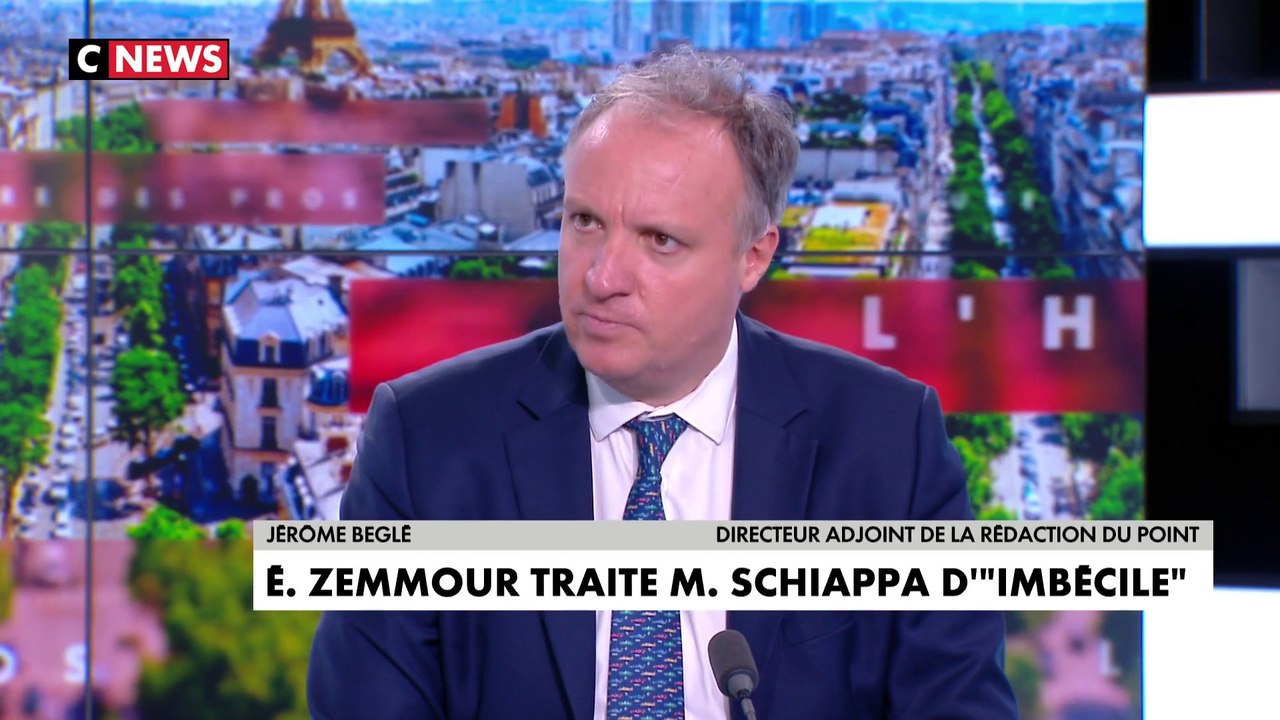 Jérôme Béglé, à la suite des propos d'Éric Zemmour à l'encontre de Marlène Schiappa : «Quand on s'invite dans un théâtre, on n'insulte pas les comédiens du moment qu'ils sont des seconds rôles car on se dévalorise soi-même»