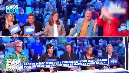 "Madame est homophobe, point barre" : la grosse colère de Matthieu Delormeau contre la présidente de la Manif pour tous dans Touche pas à mon poste (VIDEO)