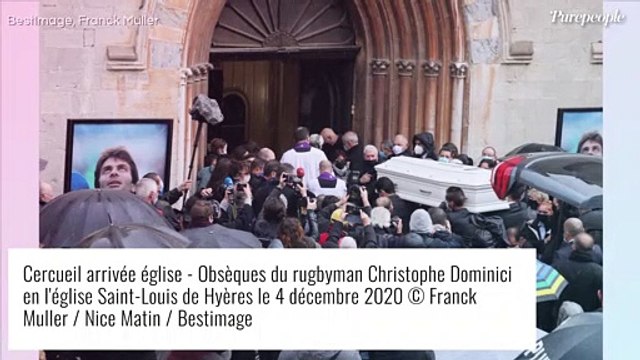 Christophe Dominici : Sa femme et ses filles assistent à un bel hommage