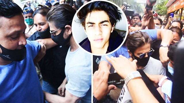 Shahrukh Khan Meets Son Aryan Khan In Jail For The First Time