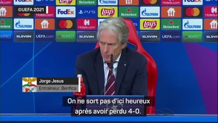 Groupe E - Jesus : "Benfica ne méritait pas de perdre comme ça"