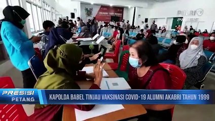 Alumni AKABRI 1999 Wilayah Bangka Belitung Gelar Vaksinasi Massal Covid-19