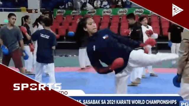 Nat'l karatekas, sasabak sa 2021 Karate World Championships