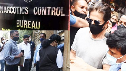 NCB Raids Shahrukh Khan’s House Mannat