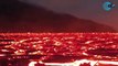 El impresionante vídeo que muestra el crepitar de la lava sobre un 'mar de fuego' en La Palma