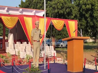 शहीद हुए पुलिस अधिकारियों व जवानों को  दी श्रद्धांजलि। देखे वीडियो