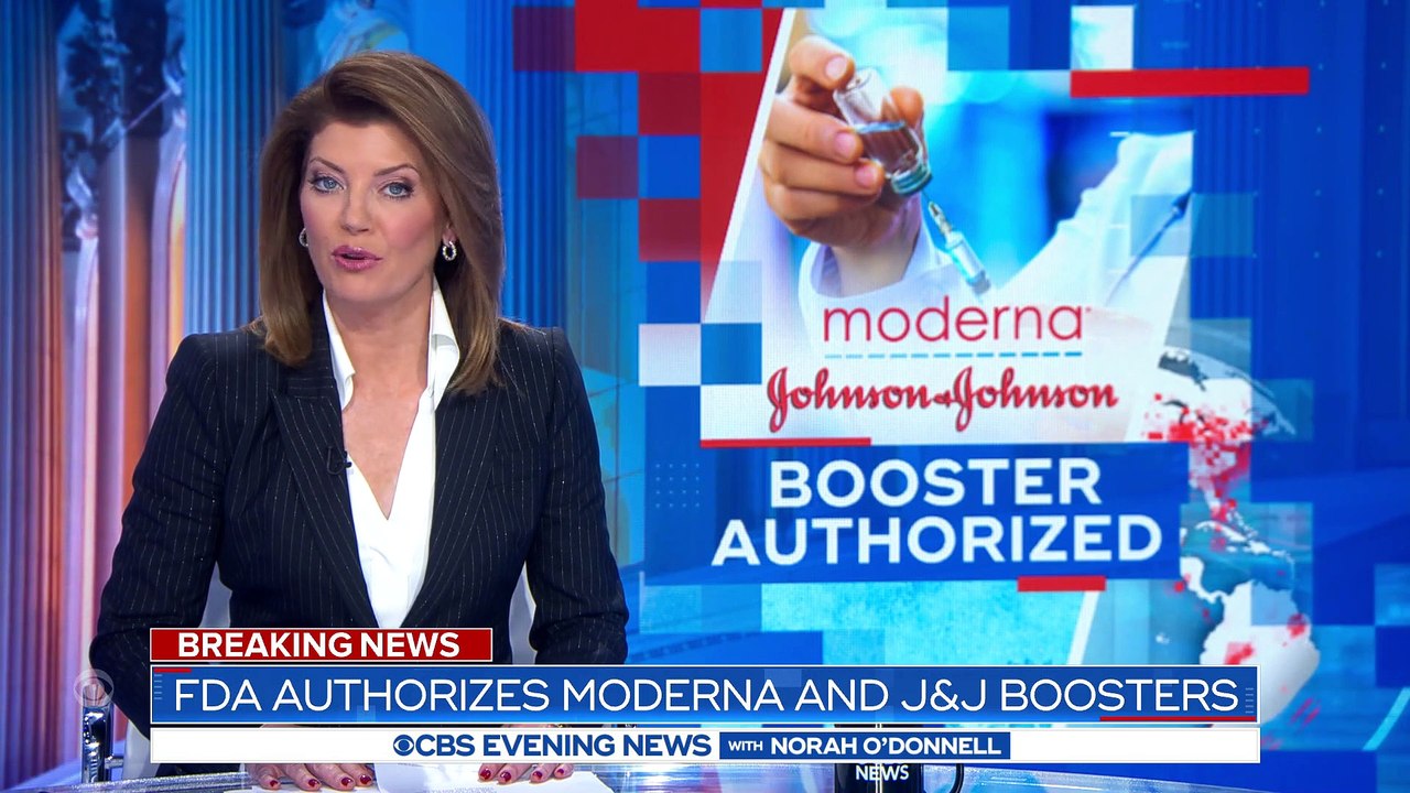 FDA authorizes Moderna and Johnson & Johnson vaccine boosters