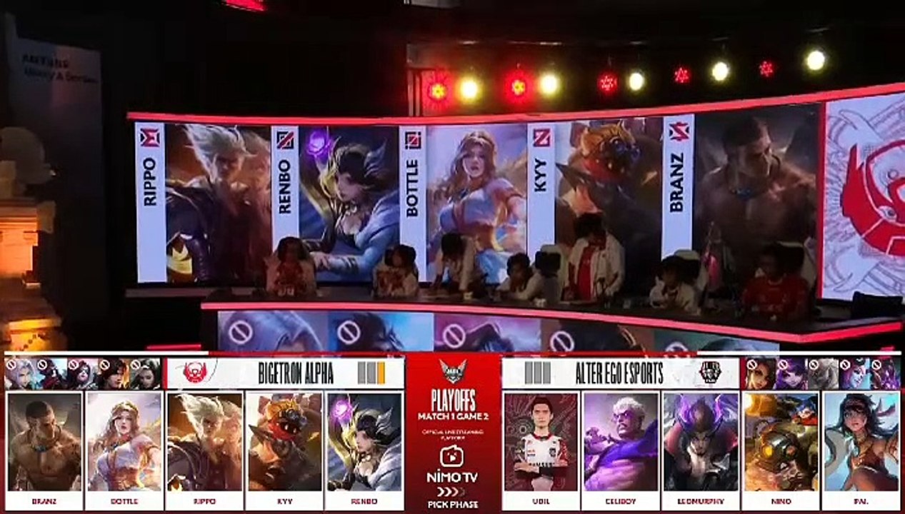 ALTER EGO VS BIGETRON ALPHA GAME 2 - MPL ID SEASON 8 PLAYOFFS HARI KE 1 - AE VS BTR MATCH 2_704x396