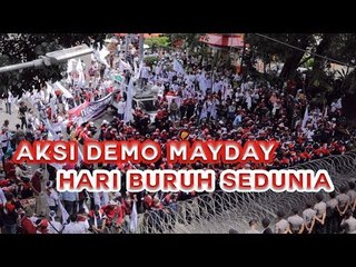 AKSI DEMO HARI BURUH SEDUNIA 2019