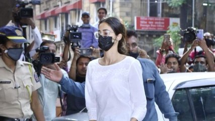 Watch: Ananya Panday reaches NCB office for questioning