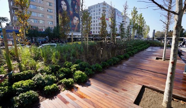 İstanbul’un en kaotik noktası Mecidiyeköy Meydanı yenilendi