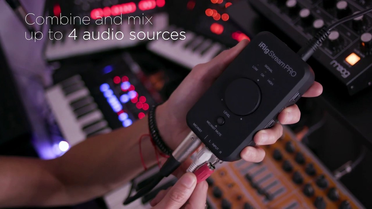 Présentation de l'iRig Stream Pro