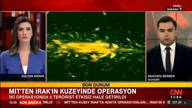 MİT Metina'da 5 teröristi etkisiz hale getirdi