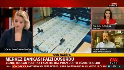SON DAKİKA: Merkez Bankası faiz kararını açıkladı