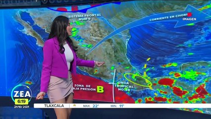 Pronóstico del tiempo 21 de octubre de 2021