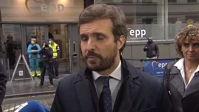 Casado: Nadie en Europa negocia con grupos políticos que no han condenado el terrorismo